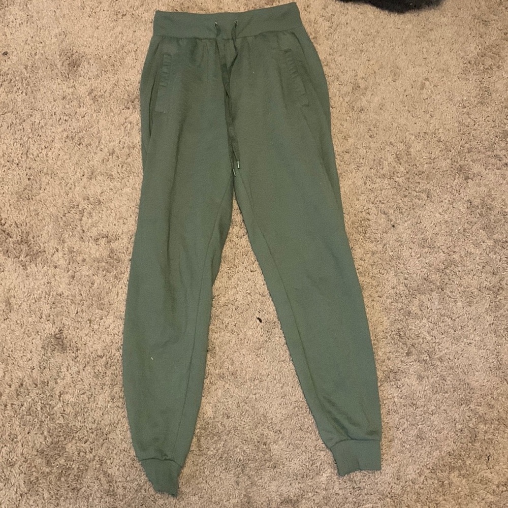 Green joggers/sweat pants